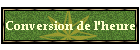 Conversion de l'heure
